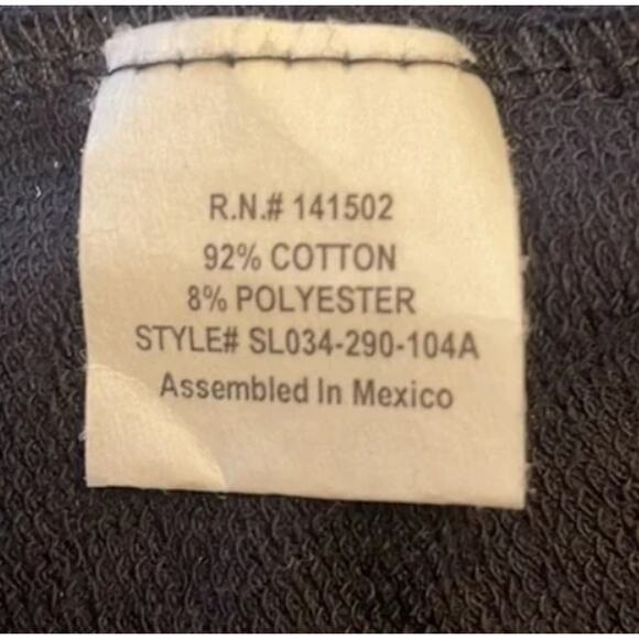 Circle X Girls Elastic Waist Pull On Shorts Size Medium Black with Daisies NWT - Picture 5 of 6